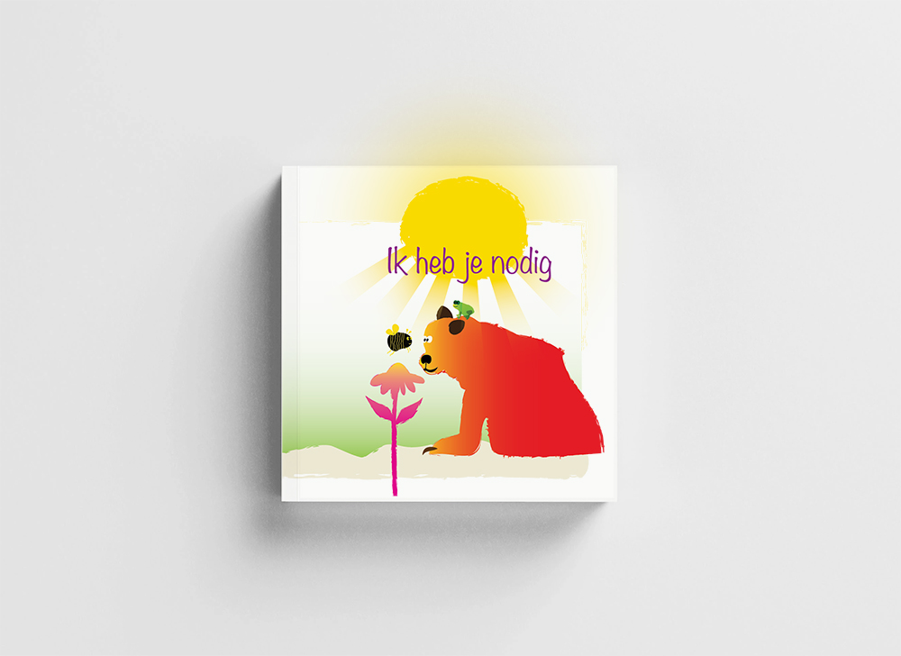 Kinderboek met illustraties