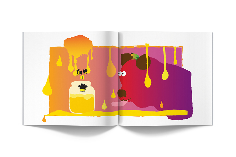 Kinderboek met illustraties