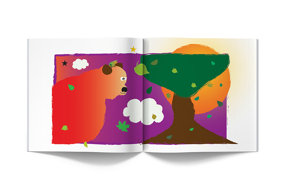 Kinderboek met illustraties